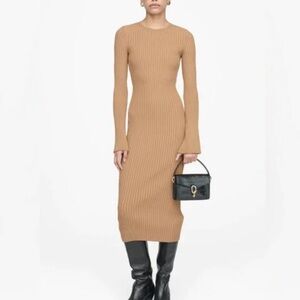 NWT Anine Bing Midi Ribbed Dress